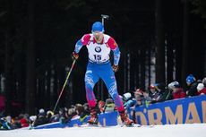 NordicFocus 10.01.2020, Oberhof, Germany (GER):Matvey Eliseev (RUS) - IBU world cup biathlon, sprint men, Oberhof (GER). www.nordicfocus.com. © Manzoni/NordicFocus. Every downloaded picture is fee-liable.