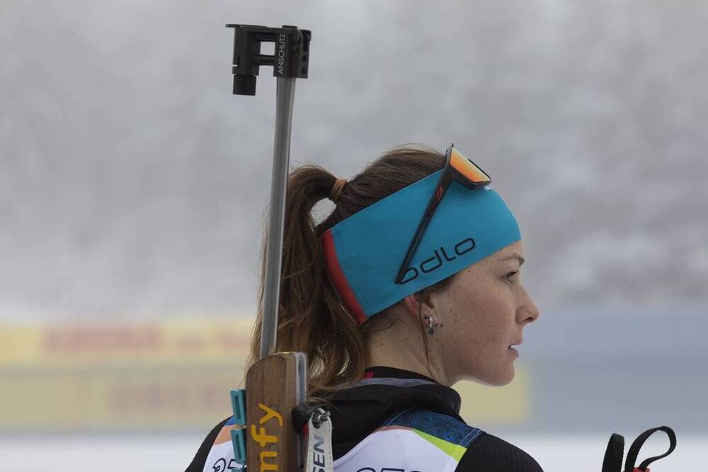 07.01.2020, Oberhof, Germany (GER):Chloe Chevalier (FRA) -  IBU world cup biathlon, training, Oberhof (GER). www.nordicfocus.com. © Manzoni/NordicFocus. Every downloaded picture is fee-liable.