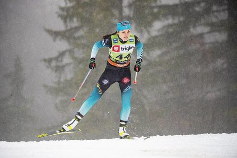 NordicFocus 21.12.2019, Planica, Slovenia (SLO):Lena Quintin (FRA) - FIS world cup cross-country, individual sprint, Planica (SLO). www.nordicfocus.com. © Modica/NordicFocus. Every downloaded picture is fee-liable.