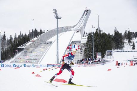 NordicFocus 09.03.2019, Oslo, Norway (NOR):Johannes Lamparter (AUT) - FIS world cup nordic combined, individual gundersen HS134/10km, Oslo (NOR). www.nordicfocus.com. © Modica/NordicFocus. Every downloaded picture is fee-liable.