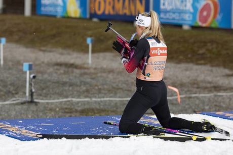 NordicFocus 04.03.2020, Nove Mesto, Czech Republic (CZE):Ingrid Landmark Tandrevold (NOR) - IBU world cup biathlon, training, Nove Mesto (CZE). www.nordicfocus.com. © Manzoni/NordicFocus. Every downloaded picture is fee-liable.