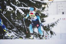 NordicFocus 15.12.2019, Davos, Switzerland (SUI):Flora Dolci (FRA) - FIS world cup cross-country, 10km women, Davos (SUI). www.nordicfocus.com. © Modica/NordicFocus. Every downloaded picture is fee-liable.