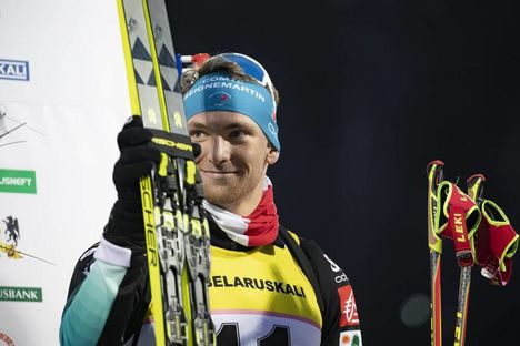 NordicFocus 26.02.2020, Minsk-Raubichi, Belarus (BLR):Emilien Claude (FRA) - IBU Open European Championships Biathlon, SuperSprint men, Minsk-Raubichi (BLR). www.nordicfocus.com. © Manzoni/NordicFocus. Every downloaded picture is fee-liable.