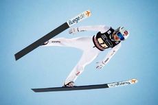 NordicFocus 29.02.2020, Lahti, Finland (FIN):Marius Lindvik (NOR) - FIS world cup ski jumping, team HS130, Lahti (FIN). www.nordicfocus.com. © Modica/NordicFocus. Every downloaded picture is fee-liable.