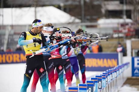 NordicFocus 08.03.2020, Nove Mesto, Czech Republic (CZE):Martin Fourcade (FRA) - IBU world cup biathlon, mass men, Nove Mesto (CZE). www.nordicfocus.com. © Manzoni/NordicFocus. Every downloaded picture is fee-liable.