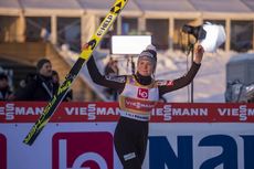 NordicFocus 07.12.2019, Lillehammer, Norway (NOR):Maren Lundby (NOR) - FIS world cup ski jumping ladies, individual HS140, Lillehammer (NOR). www.nordicfocus.com. © Vianney THIBAUT/NordicFocus. Every downloaded picture is fee-liable.