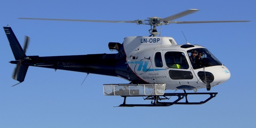 Midtnorsk helikopterservice nærbilde