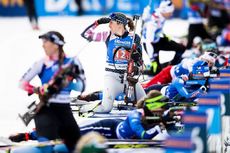NordicFocus 20.02.2020, Antholz, Italy (ITA):Susan Dunklee (USA) - IBU World Championships Biathlon, single mixed relay, Antholz (ITA). www.nordicfocus.com. © Modica/NordicFocus. Every downloaded picture is fee-liable.