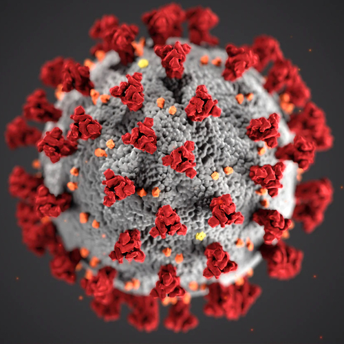 Illustrasjon coronavirus