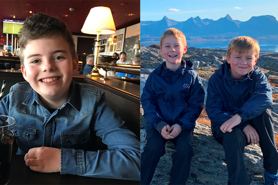 Nikolai Johan og Magnus fra kulturskolen