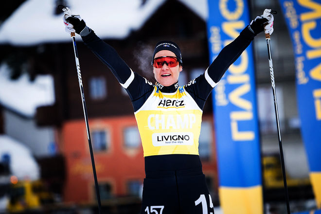 BRITTA JOHANSSON NORGREN är den mestvinnande åkaren i Visma Ski Classics historia. I vinter vann hon långloppscupen för femte året – och nu blir det en säsong till. Foto: MAGNUS ÖSTH
