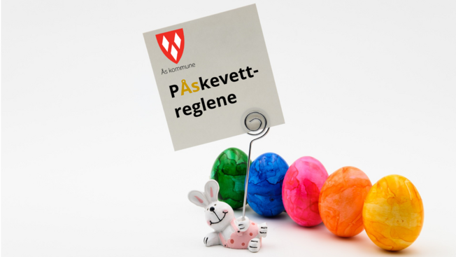 Ås kommune har utformet PÅskevettregler. Ås kommune har utformet PÅskevettregler.