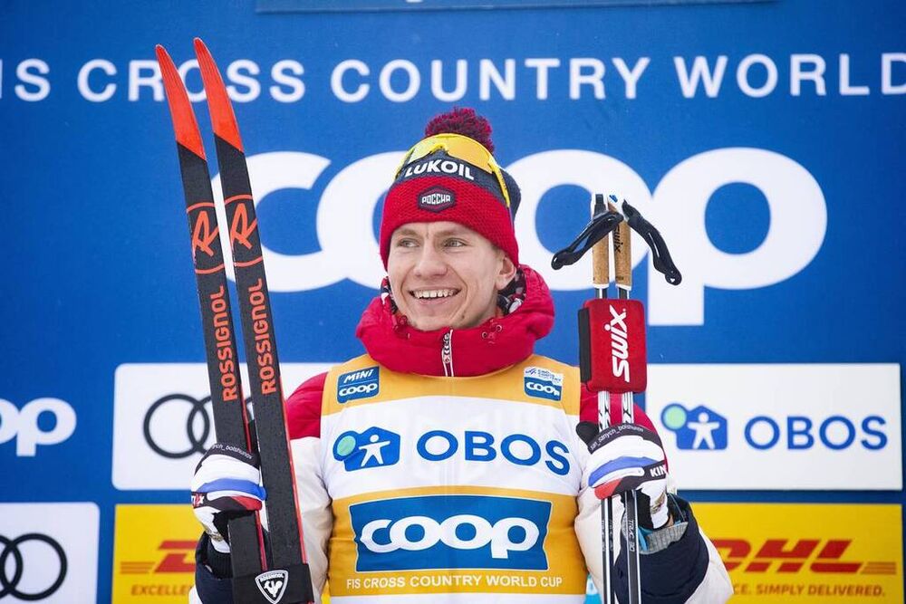 08.03.2020, Oslo, Norway (NOR):Alexander Bolshunov (RUS) - FIS world cup cross-country, mass men, Oslo (NOR). www.nordicfocus.com. © Modica/NordicFocus. Every downloaded picture is fee-liable.