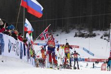 NordicFocus 25.01.2020, Pokljuka, Slovenia (SLO):Ivona Fialkova (SVK) - IBU world cup biathlon, single mixed relay, Pokljuka (SLO). www.nordicfocus.com. © Manzoni/NordicFocus. Every downloaded picture is fee-liable.