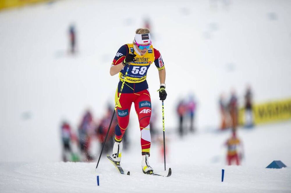 26.01.2020, Oberstdorf, Germany (GER):Izabela Marcisz (POL) - FIS world cup cross-country, individual sprint, Oberstdorf (GER). www.nordicfocus.com. © Thibaut/NordicFocus. Every downloaded picture is fee-liable.