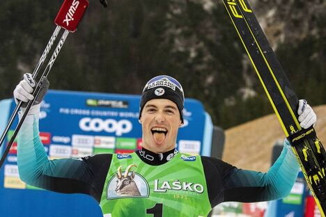 NordicFocus 21.12.2019, Planica, Slovenia (SLO):Lucas Chanavat (FRA) - FIS world cup cross-country, individual sprint, Planica (SLO). www.nordicfocus.com. © Modica/NordicFocus. Every downloaded picture is fee-liable.