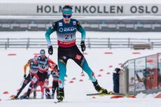 NordicFocus 07.03.2020, Oslo, Norway (NOR):Laurent Muhlethaler (FRA) - FIS world cup nordic combined, individual gundersen HS134/10km, Oslo (NOR). www.nordicfocus.com. © Volk/NordicFocus. Every downloaded picture is fee-liable.