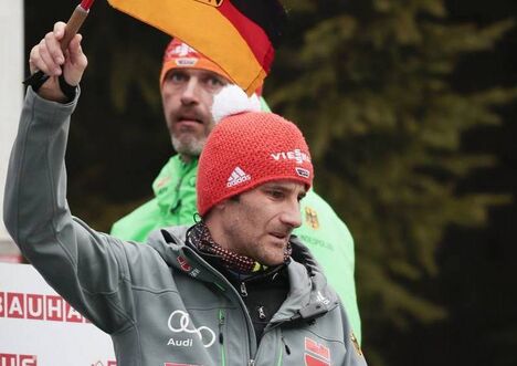 NordicFocus 27.02.2016, Val di Fiemme, Italy (ITA): Rommy Ackermann (GER) - FIS world cup nordic combined, individual gundersen HS134/10km, Val di Fiemme (ITA). www.nordicfocus.com. © Modica/NordicFocus. Every downloaded picture is fee-liable.