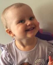 Emilie Dahl 2 år