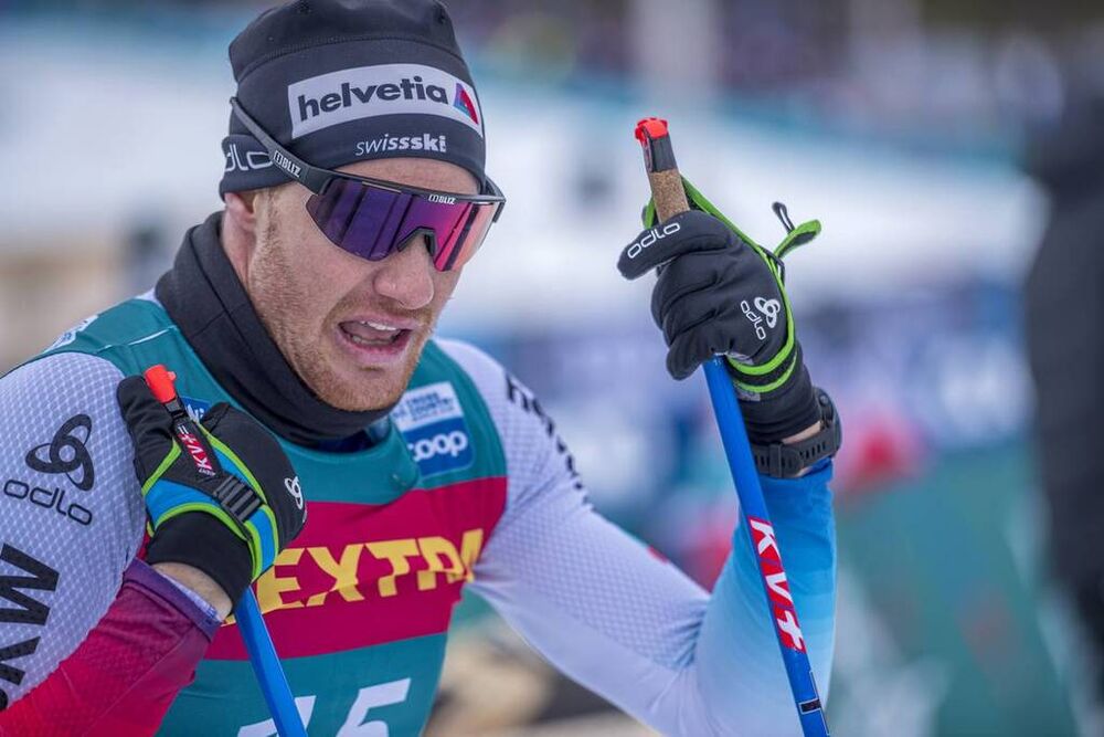 20.02.2020, Storlien-Meraker, Norway (NOR):Dario Cologna (SUI) - FIS world cup cross-country, mass men, Storlien-Meraker (NOR). www.nordicfocus.com. © Thibaut/NordicFocus. Every downloaded picture is fee-liable.
