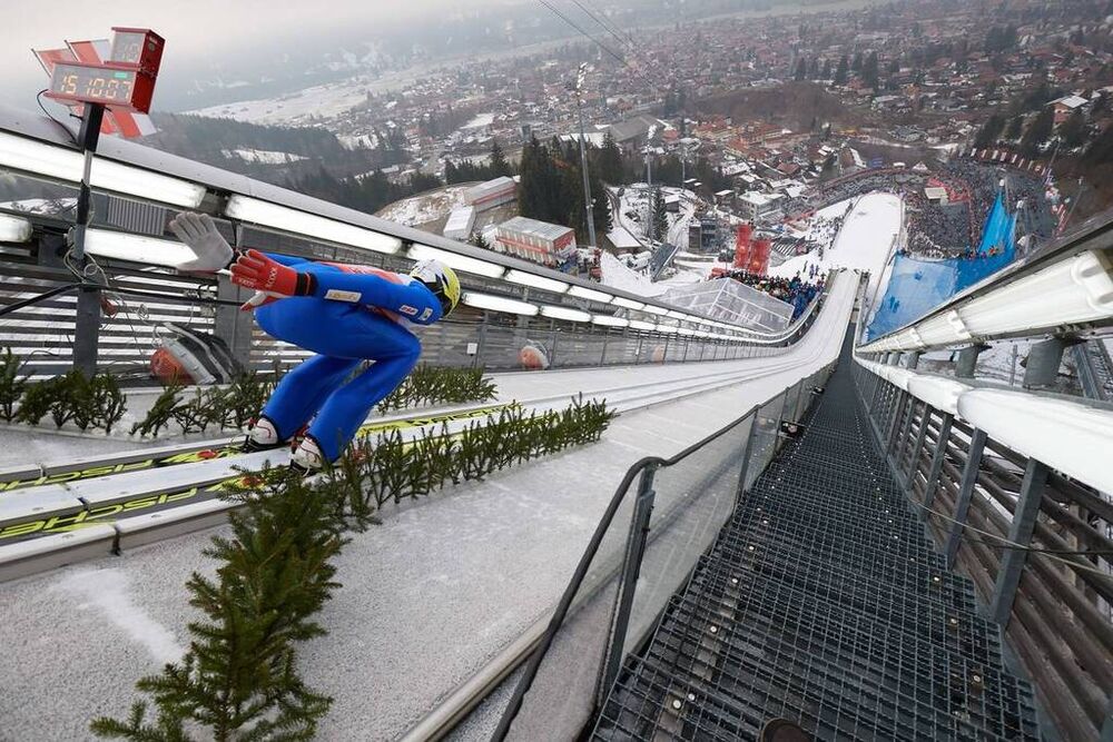 29.12.2018, Oberstdorf, Germany (GER):Jonathan Learoyd (FRA) - FIS world cup ski jumping, four hills tournament, qualification, Oberstdorf (GER). www.nordicfocus.com. © Rauschendorfer/NordicFocus. Every downloaded picture is fee-liable.