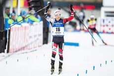 NordicFocus 23.02.2020, Antholz, Italy (ITA):Felix Leitner (AUT) - IBU world championships biathlon, mass men, Antholz (ITA). www.nordicfocus.com. © Modica/NordicFocus. Every downloaded picture is fee-liable.