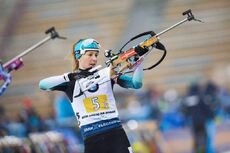 NordicFocus 07.03.2020, Nove Mesto, Czech Republic (CZE):Chloe Chevalier (FRA) - IBU world cup biathlon, relay women, Nove Mesto (CZE). www.nordicfocus.com. © Manzoni/NordicFocus. Every downloaded picture is fee-liable.