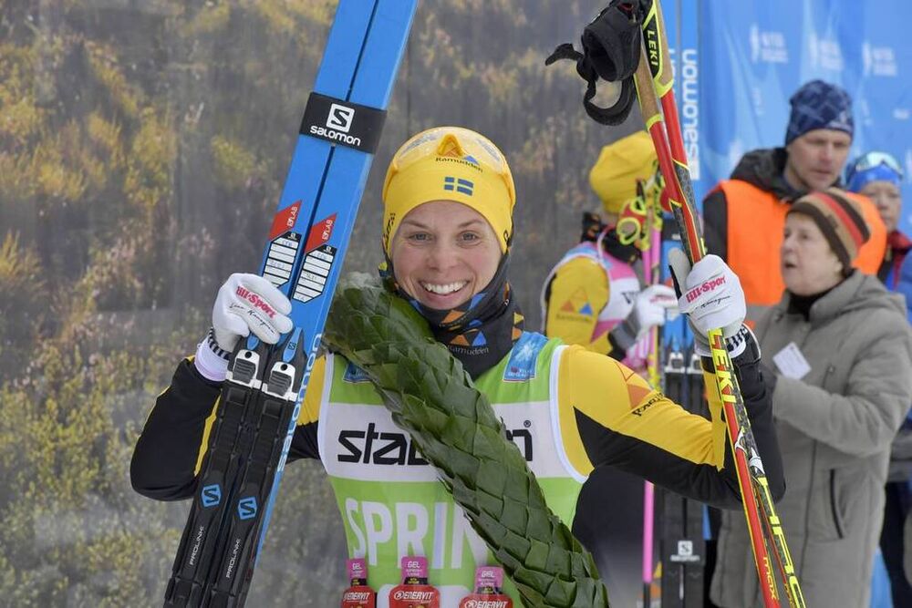 01.03.2020, Mora, Sweden (SWE): Lina Korsgren (SWE)- Visma Ski Classics and FIS Marathon Cup Vasaloppet, Mora (SWE). www.nordicfocus.com. © Schmidt/NordicFocus. Every downloaded picture is fee-liable.