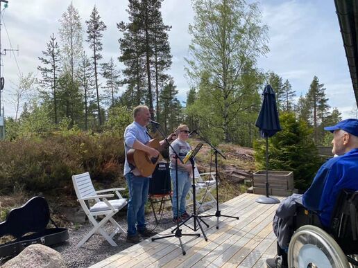 Foto: Sidsel Norevik Bjarte og Sigve opptre