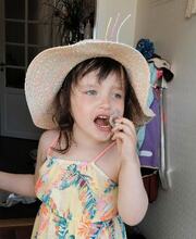 Maja Marinne Pangonytè-Nilsen 3 år[1]