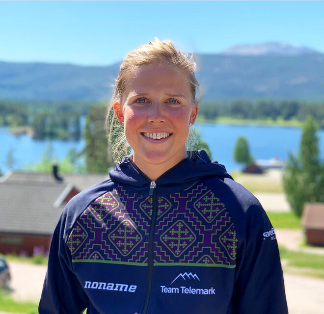 KARI ØYRE SLIND är ny i Team Telemark sedan hon förlorade sin plats i det norska damlandslaget inför nästa säsong. Foto: TEAM TELEMARK