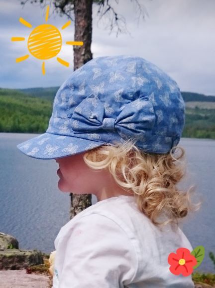 solhatt barn lite bilde