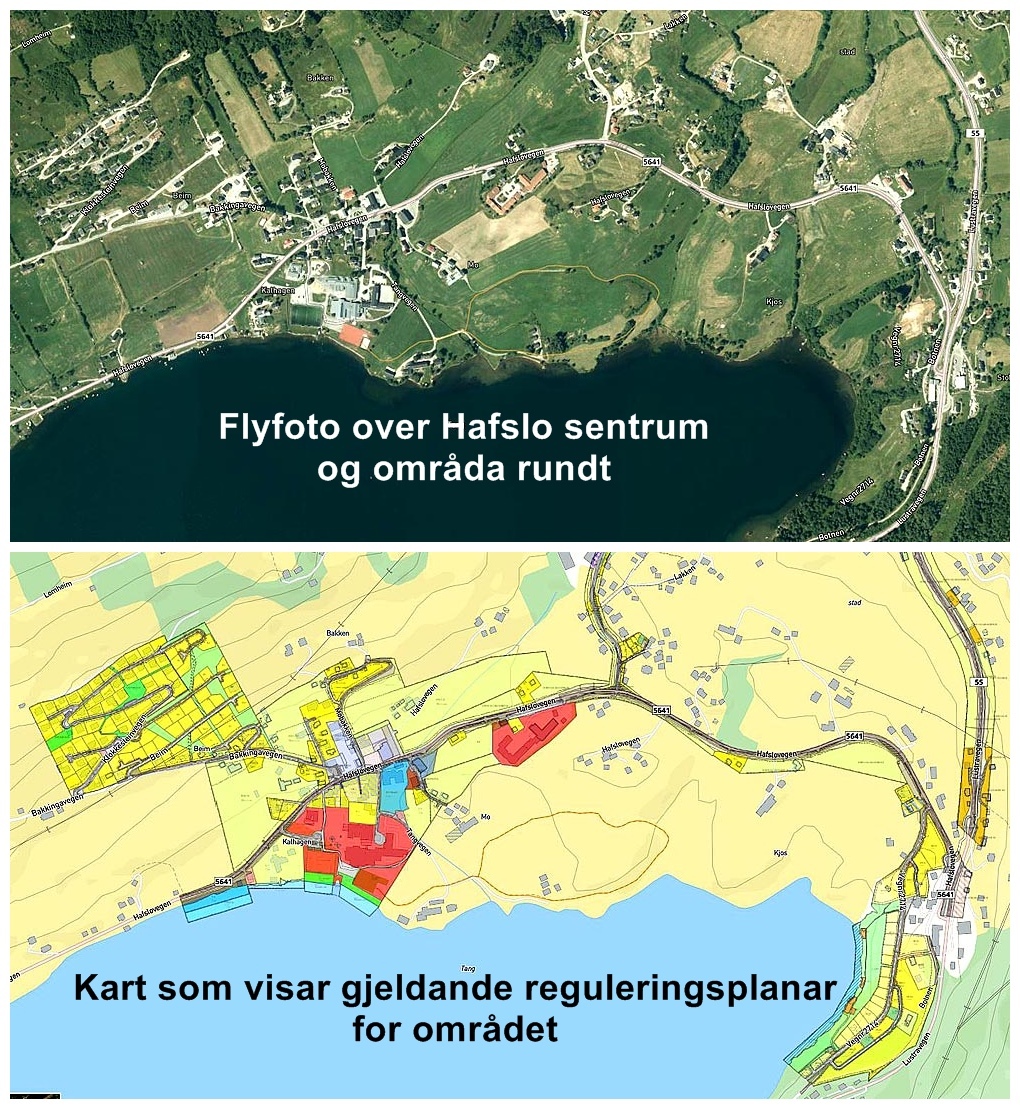 hafslo kart Områdeplan for Hafslo 25. juni, open kontordag på Hafslo 