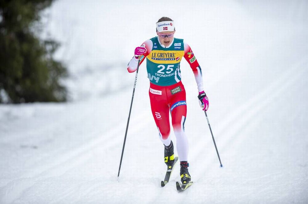22.02.2020, Trondheim, Norway (NOR):Ingvild Flugstad Oestberg (NOR) - FIS world cup cross-country, individual sprint, Trondheim (NOR). www.nordicfocus.com. © Thibaut/NordicFocus. Every downloaded picture is fee-liable.