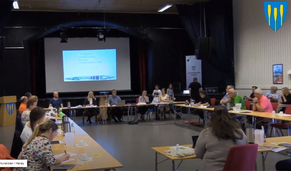 Streaming av kommunestyremøte 23