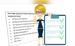 Svar på spørsmål om din kommunes boligarbeid og bidra til utviklingen av et felles digitalt system for kommunale utleieboliger. Illustrasjonsbilde: Husbanken