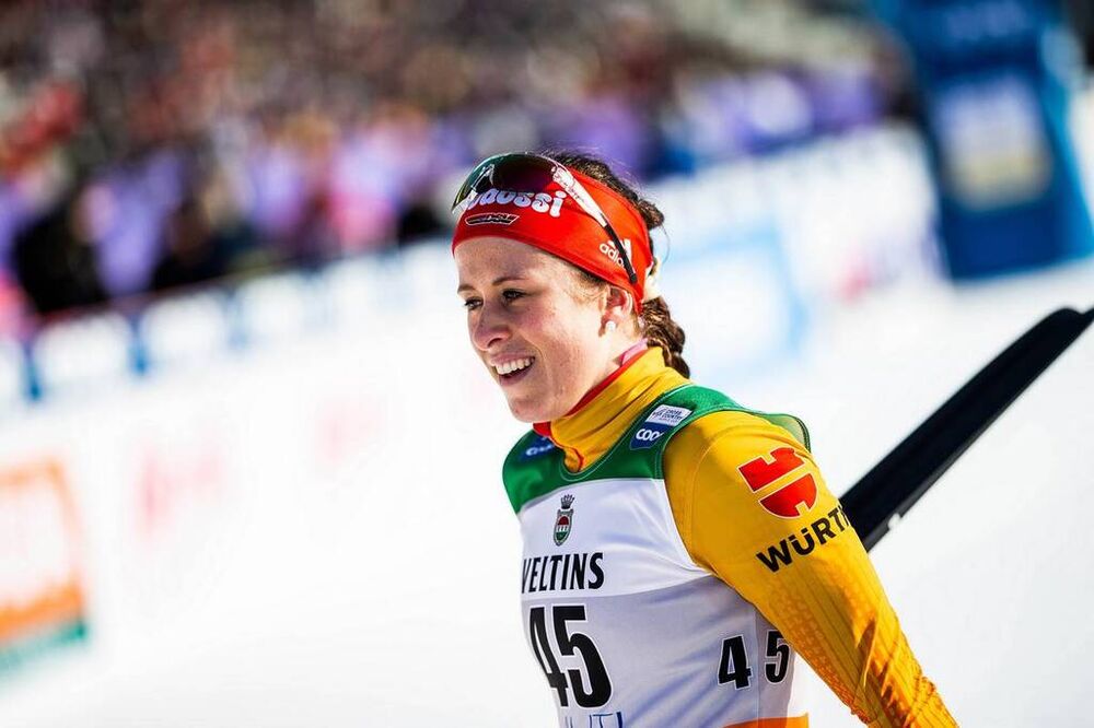 29.02.2020, Lahti Finland (FIN):Katharina Hennig (GER) - FIS world cup cross-country, 10km women, Lahti (FIN). www.nordicfocus.com. © Modica/NordicFocus. Every downloaded picture is fee-liable.