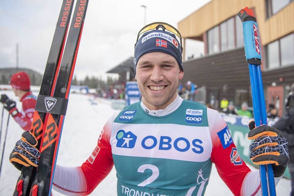 23.02.2020, Trondheim, Norway (NOR):Paal Golberg (NOR) - FIS world cup cross-country, pursuit men, Trondheim (NOR). www.nordicfocus.com. © Thibaut/NordicFocus. Every downloaded picture is fee-liable.
