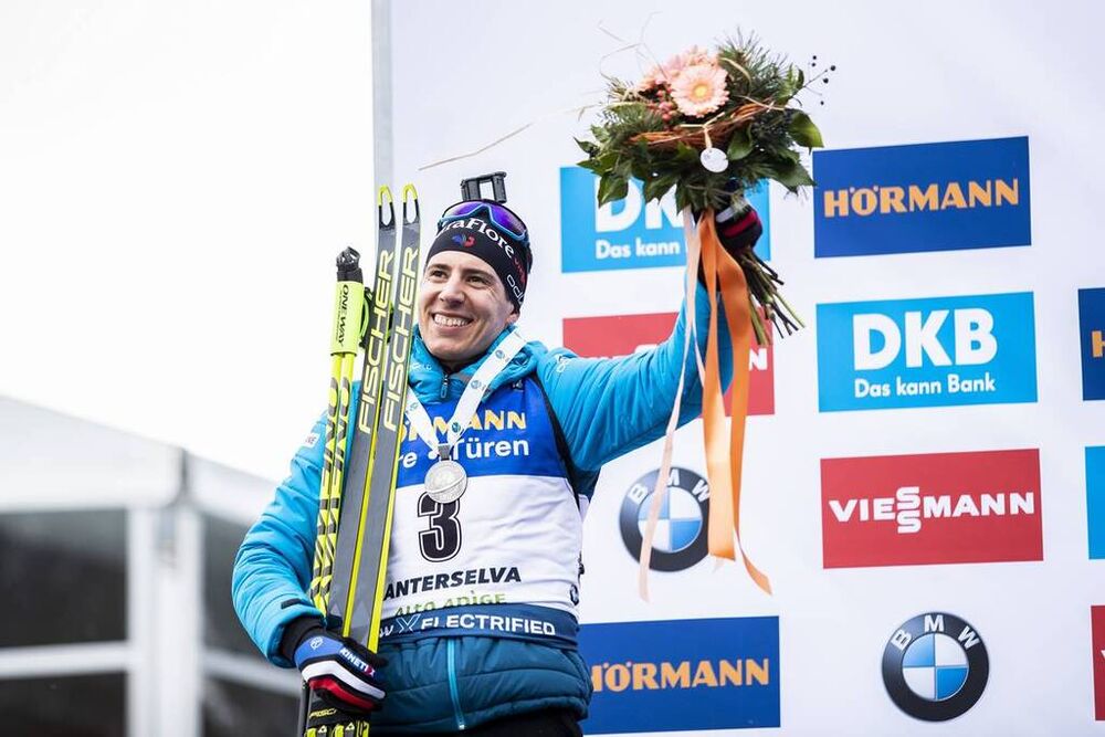 23.02.2020, Antholz, Italy (ITA):Quentin Fillon Maillet (FRA) - IBU world championships biathlon, medals, Antholz (ITA). www.nordicfocus.com. © Modica/NordicFocus. Every downloaded picture is fee-liable.