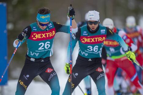 NordicFocus 20.02.2020, Storlien-Meraker, Norway (NOR):Clement Parisse (FRA) - FIS world cup cross-country, mass men, Storlien-Meraker (NOR). www.nordicfocus.com. © Thibaut/NordicFocus. Every downloaded picture is fee-liable.
