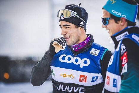 NordicFocus 27.12.2019, Lenzerheide, Switzerland (SUI):Richard Jouve (FRA) - FIS world cup cross-country, tour de ski, training, Lenzerheide (SUI). www.nordicfocus.com. © Modica/NordicFocus. Every downloaded picture is fee-liable.