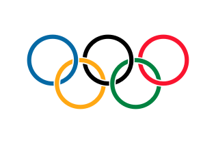 DRAPEAU OLYMPIQUE
