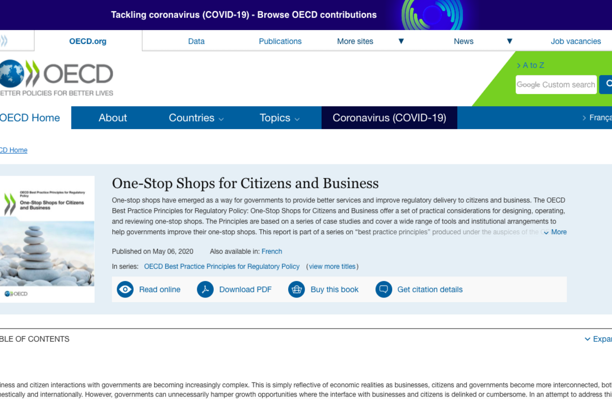 OECD-rapporten Best Practice Principles for Regulatory Policy
