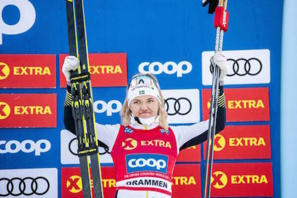 04.03.2020, Konnerud, Norway (NOR):Linn Svahn (SWE) - FIS world cup cross-country, individual sprint, Konnerud (NOR). www.nordicfocus.com. © Modica/NordicFocus. Every downloaded picture is fee-liable.