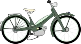 Tegning av elsykkel Tegning av elsykkel