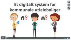 Digitalt system for kommunale utleieboliger