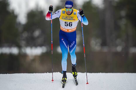 29.02.2020, Lahti Finland (FIN):Dario Cologna (SUI) - FIS world cup cross-country, 15km men, Lahti (FIN). www.nordicfocus.com. © THIBAUT/NordicFocus. Every downloaded picture is fee-liable.