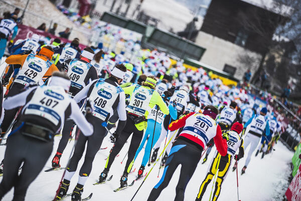 26.01.2020, Molina di Fiemme, Italy (ITA): Participants of Marcialonga   - Visma Ski Classics and FIS Marathon Cup Marcialonga, Molina di Fiemme (ITA). www.nordicfocus.com. © Modica/NordicFocus. Every downloaded picture is fee-liable.