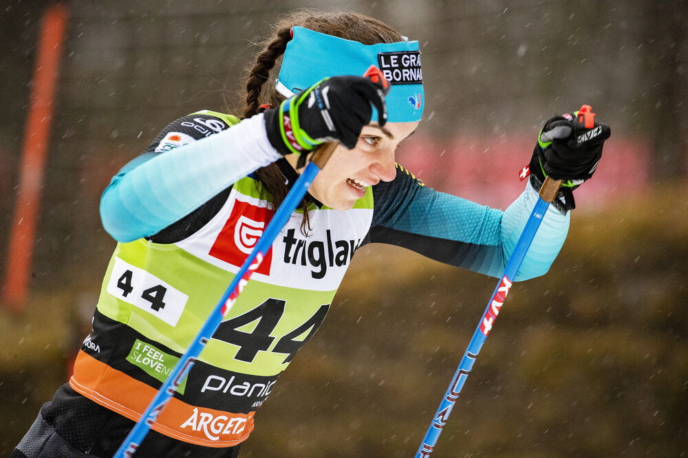21.12.2019, Planica, Slovenia (SLO):Lena Quintin (FRA) - FIS world cup cross-country, individual sprint, Planica (SLO). www.nordicfocus.com. © Modica/NordicFocus. Every downloaded picture is fee-liable.
