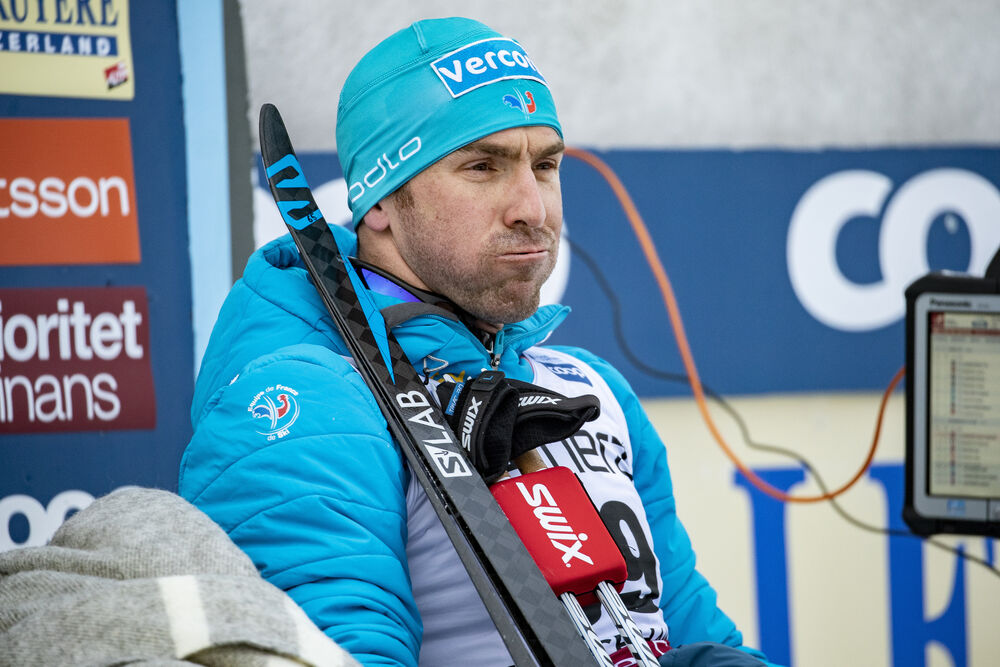 26.01.2019, Ulricehamn, Sweden (SWE):Maurice Manificat (FRA) - FIS world cup cross-country, 15km men, Ulricehamn (SWE). www.nordicfocus.com. © Modica/NordicFocus. Every downloaded picture is fee-liable.